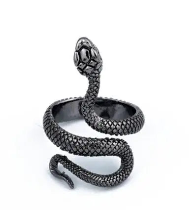 2021 European Retro Punk Spirit Snake & Dragon Ring - Image 17