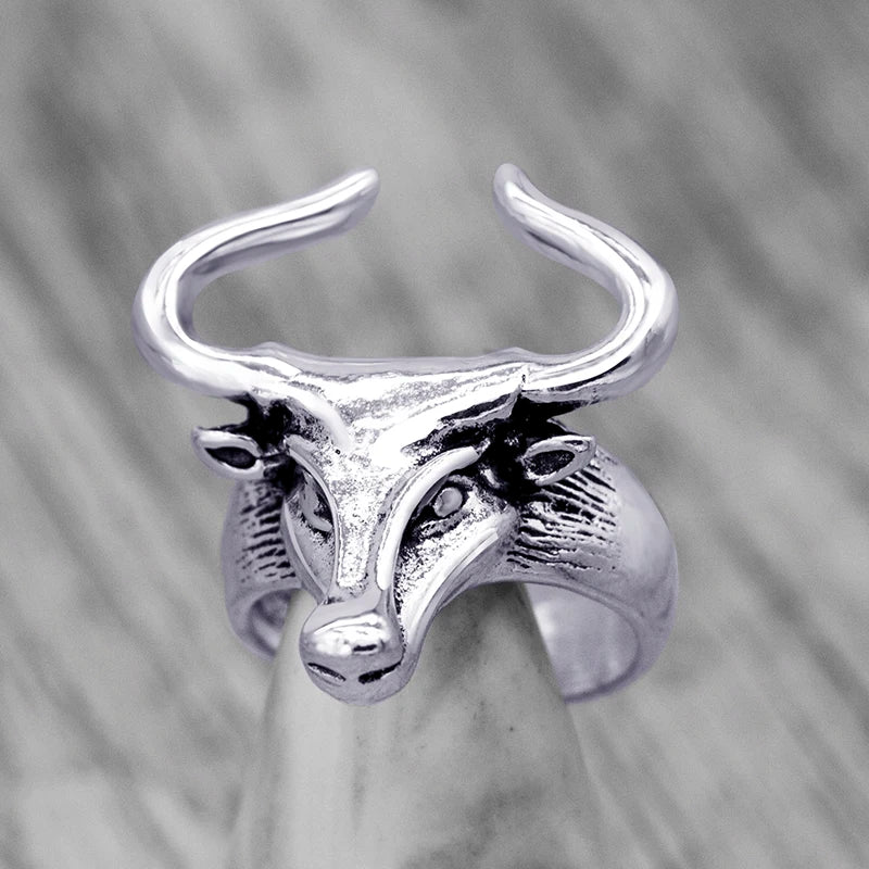 2021 European Retro Punk Spirit Snake & Dragon Ring - Image 12