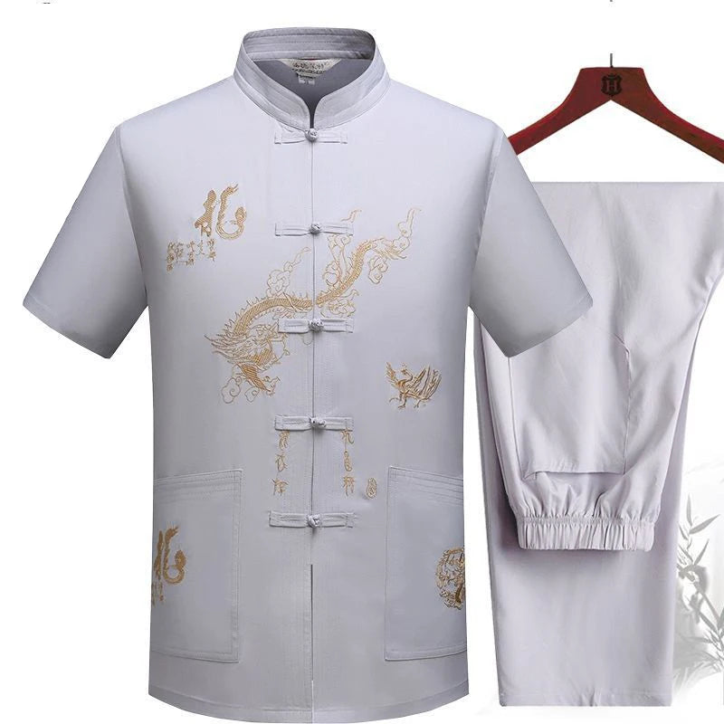 Chinese Traditional Tang Clothing Top - Image 8