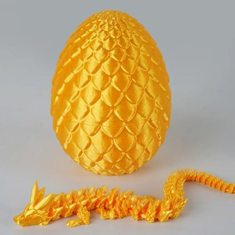 1/2PCS 3D Printed Dragon Egg with Full Articulated Dragon – Movable Desktop Ornament & Kid Toy - Image 32