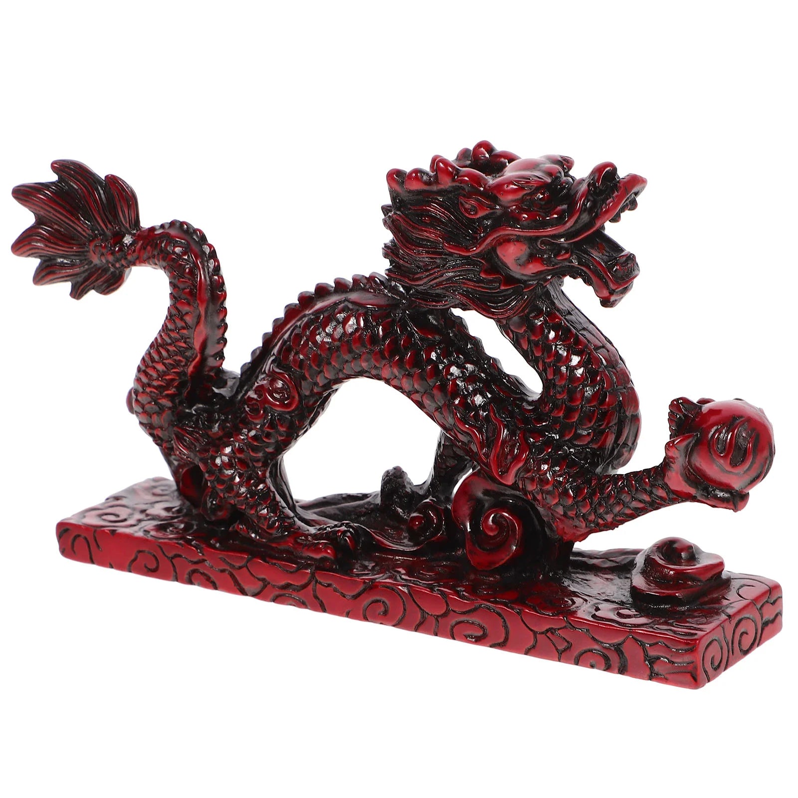 6 Inch Resin Dragon Chinese Zodiac Decoration – Small Desktop Figurine & Miniature Ornament - Image 6