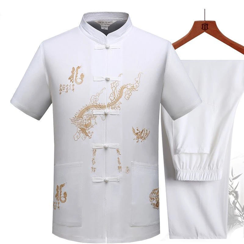 Chinese Traditional Tang Clothing Top - Image 9