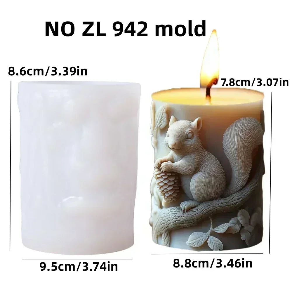 Fire Breathing Dragon Relief Round Sphere Candle Silicone Mold – Flying Dragon Wing Sphere Resin & Gypsum Mold - Image 26