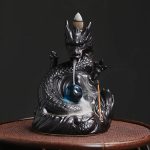 Dragon Backflow Ceramic Incense Burner