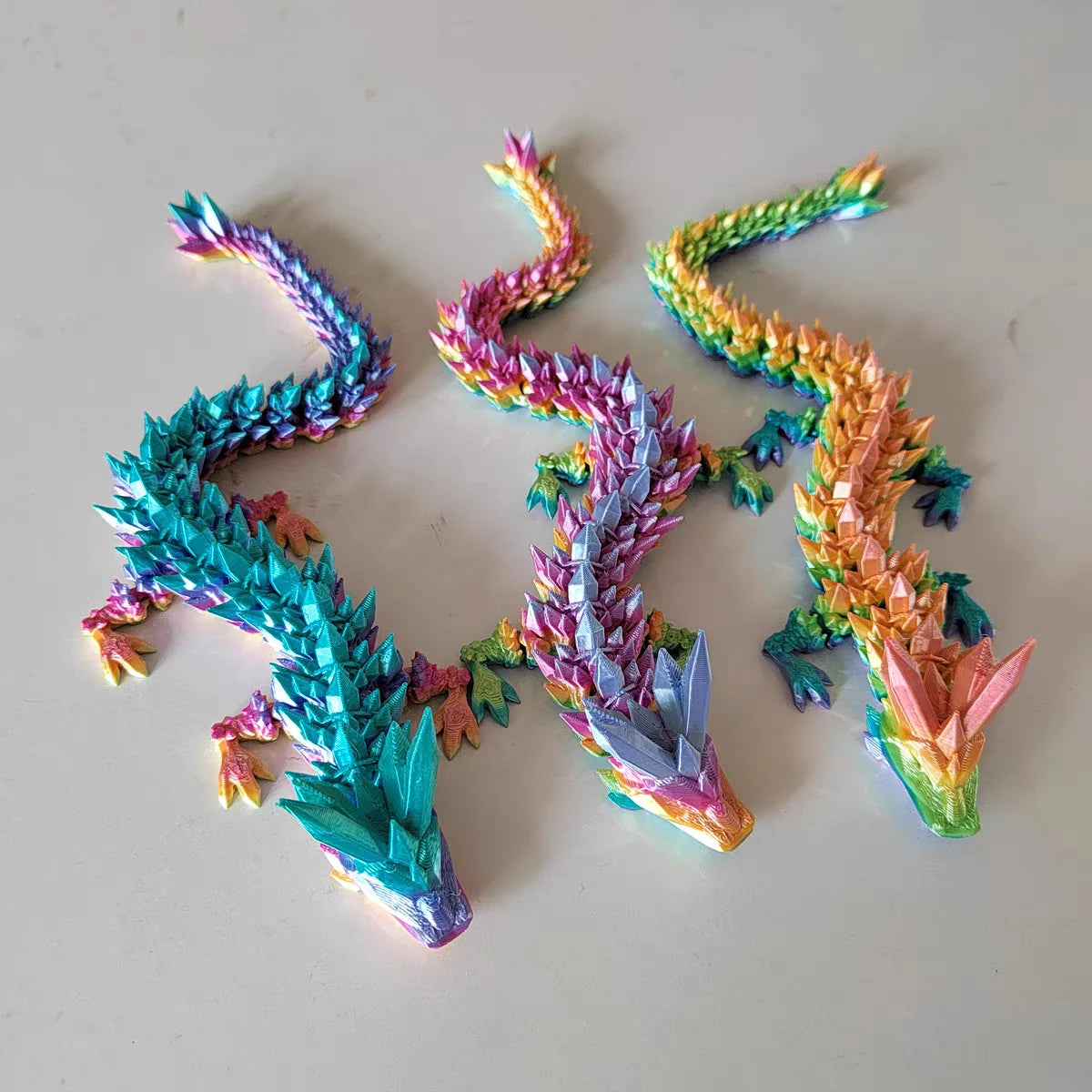 1/2PCS 3D Printed Dragon Egg with Full Articulated Dragon – Movable Desktop Ornament & Kid Toy - Image 42