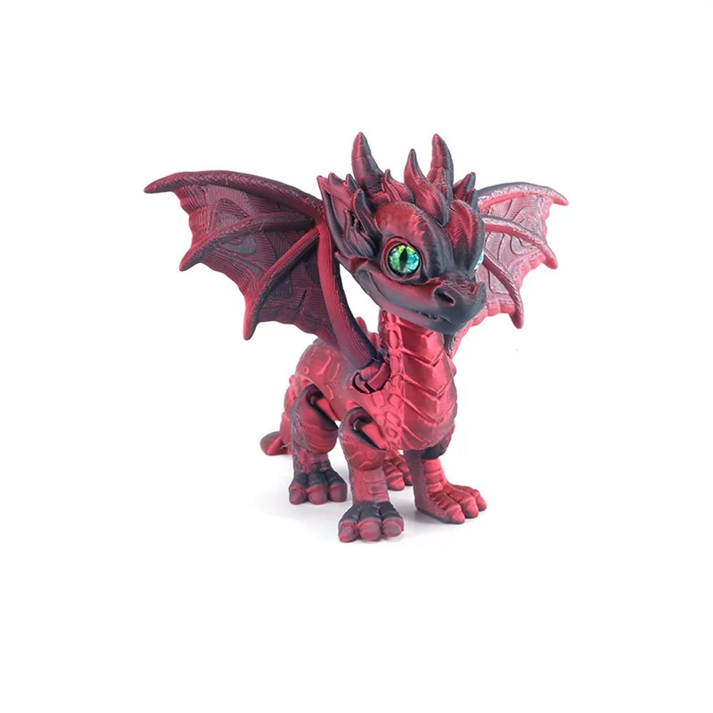 3D Printed Articulated Demon Dragon - Image 6