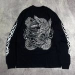 American Street Style Dragon Graffiti Hoodie