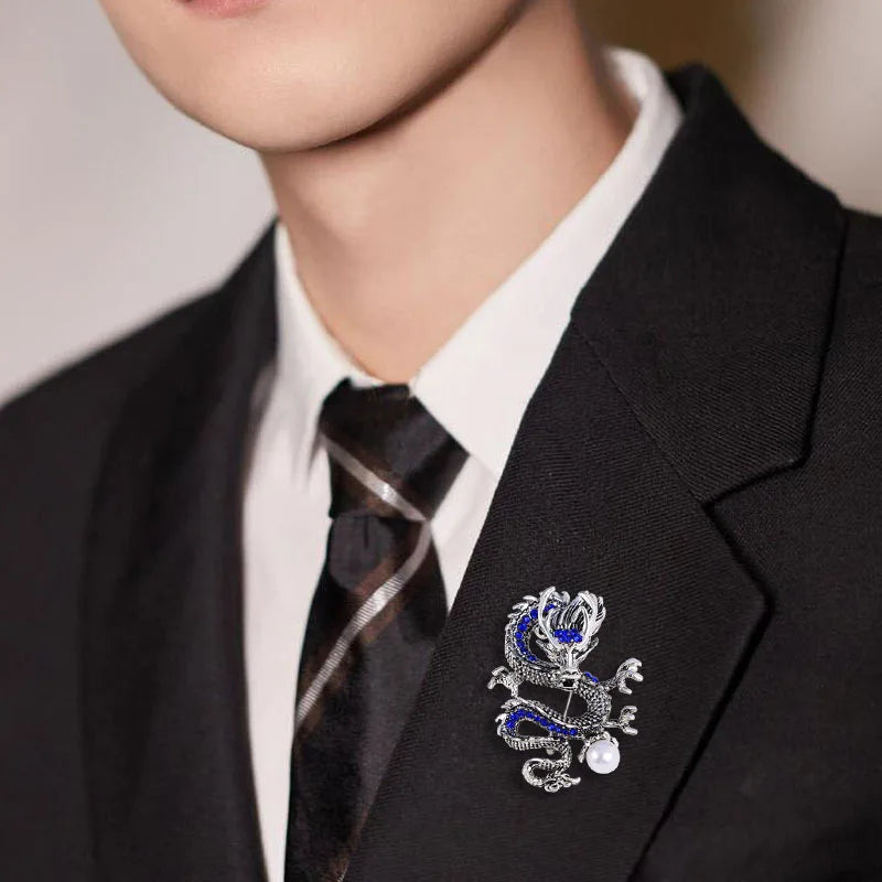 Chinese Dragon Brooch - Image 3