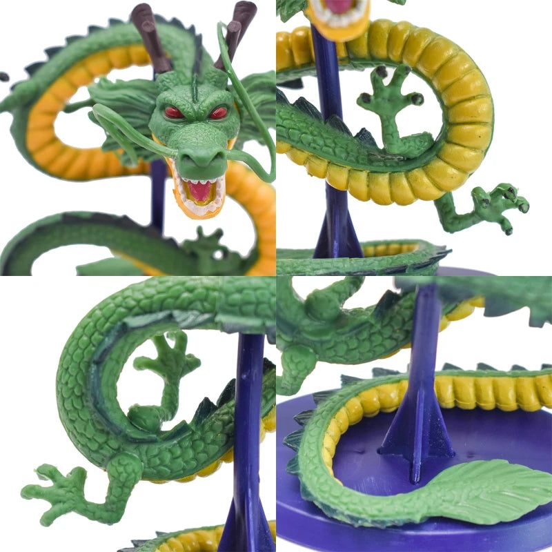 10CM Dragon Ball Z Cyan Dragon Handmade Figure – DBZ Shenron Anime Collection Ornament - Image 6