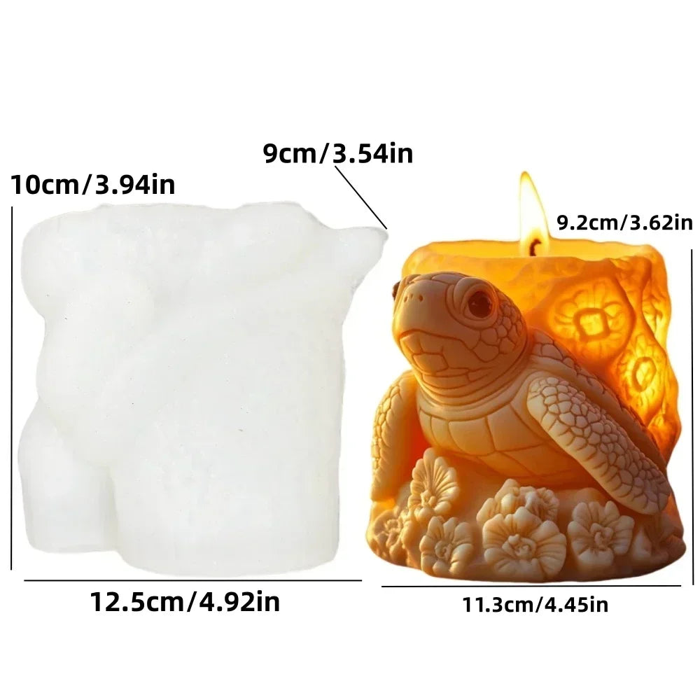 Dinosaur & Dragon Wings Relief Cylindrical Silicone Mold – Resin & Gypsum Craft Mold - Image 39