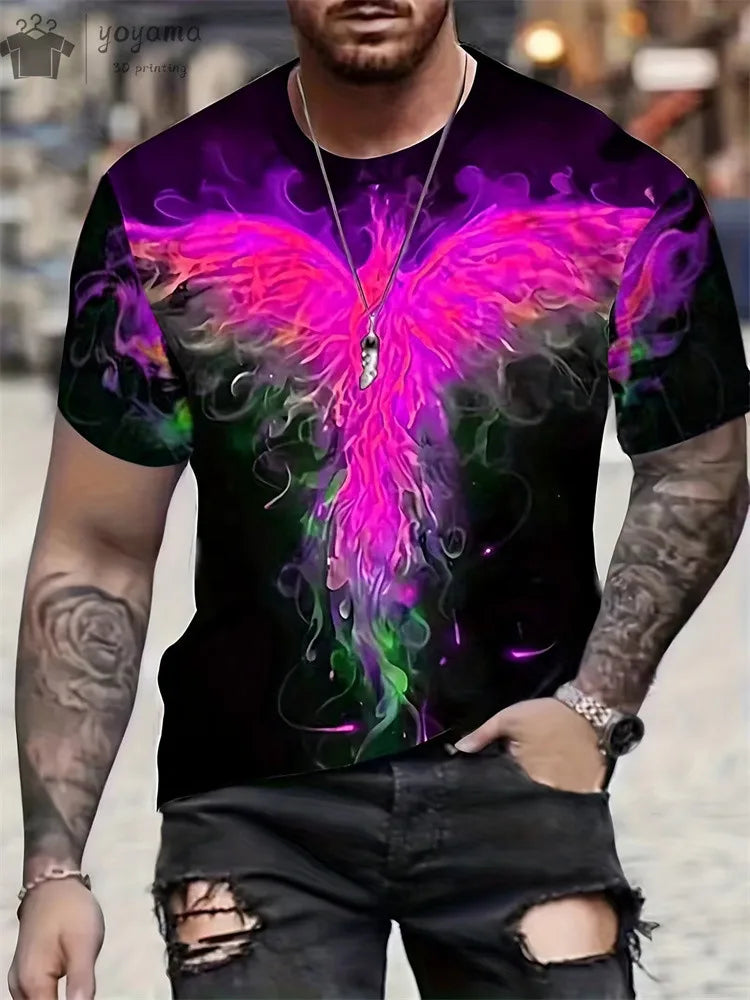 Fashion Personality Menโs T-Shirt - Image 21