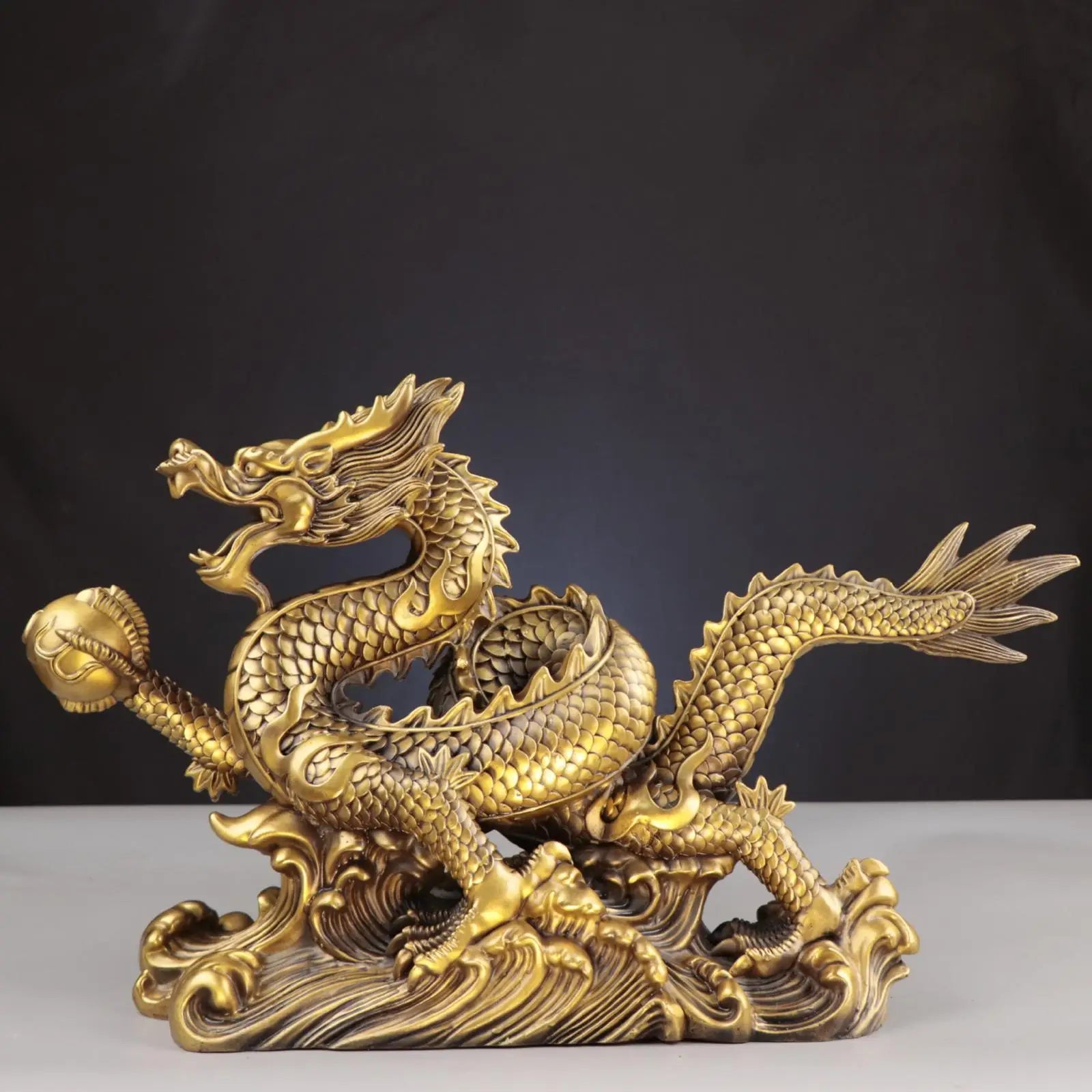 Feng Shui Dragon Statue - Image 3