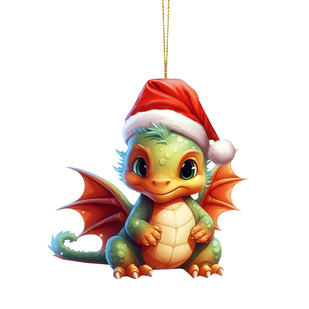 Christmas Dragon Ornaments - Image 10