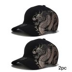 Chinese Style Dragon Pattern Baseball Hat