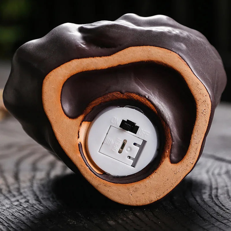 Dragon Shaped Backflow Incense Burner with Sparkling LED Light - Image 4