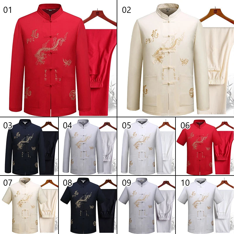 Chinese Traditional Tang Clothing Top - Image 4