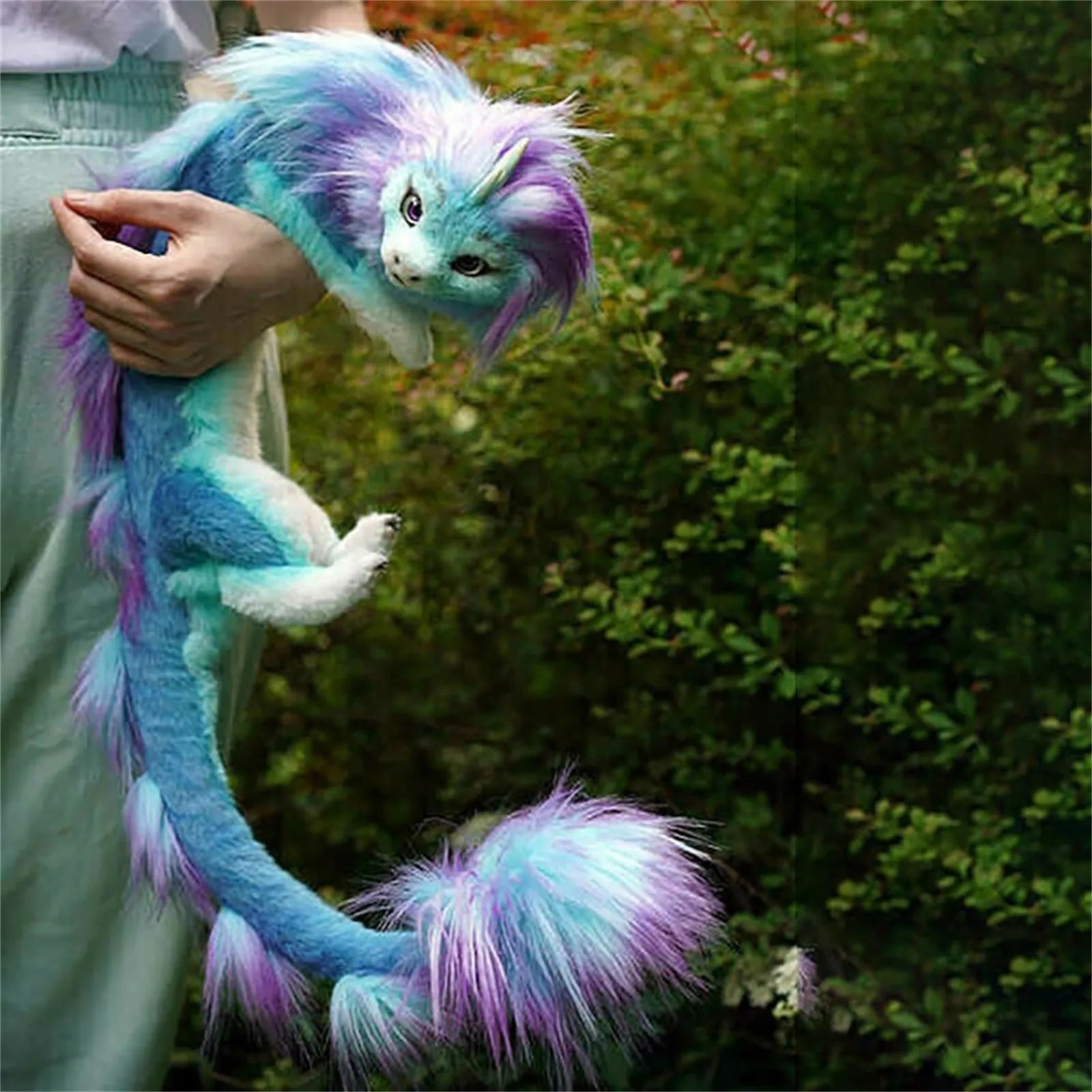 60cm Blue Dragon Plush Doll - Image 3