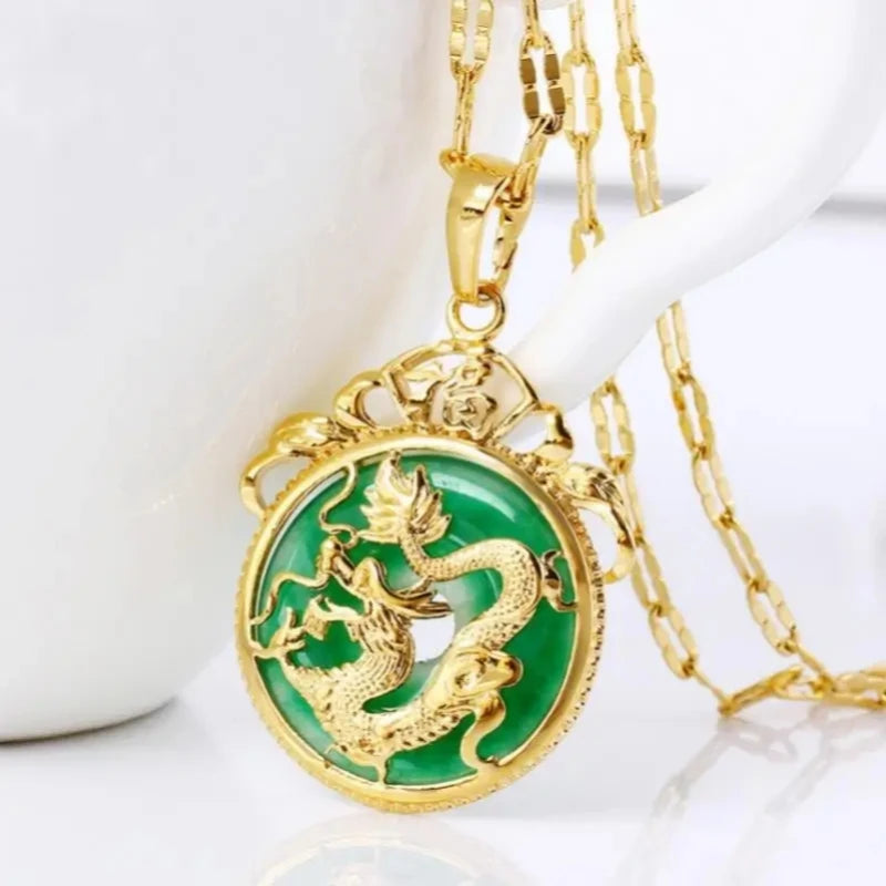 Fashionable and Creative Dragon Necklace – Personalized Trendy Lucky Amulet for Men & Women - Image 4