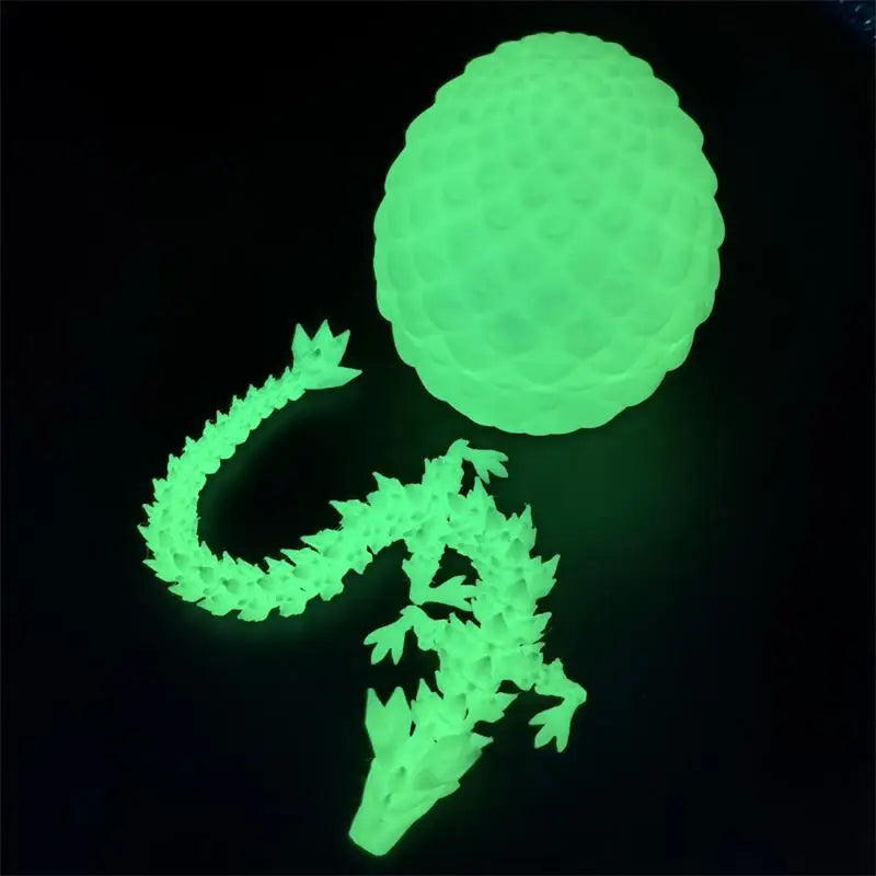 1/2PCS 3D Printed Dragon Egg with Full Articulated Dragon – Movable Desktop Ornament & Kid Toy - Image 20