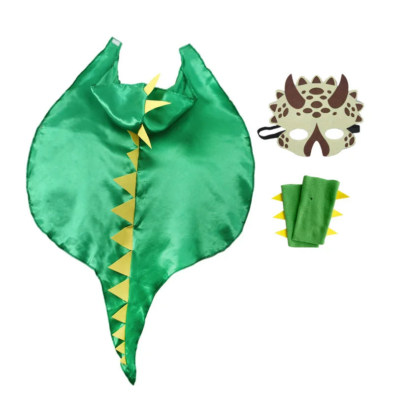 Boys & Girls Dinosaur Cape - Image 4